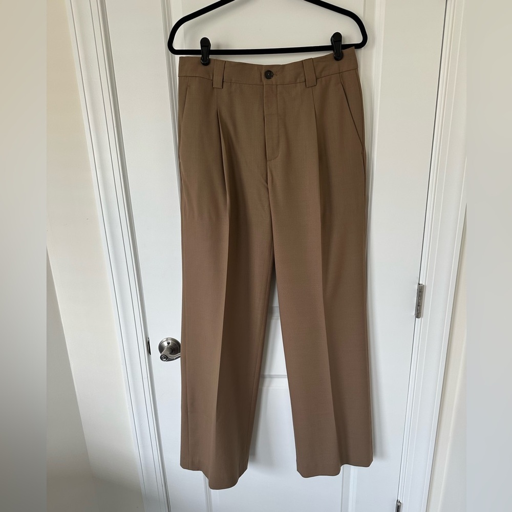 CLOSED Camel Brown Tan Wool Blend Trousers / Pants - Size 29